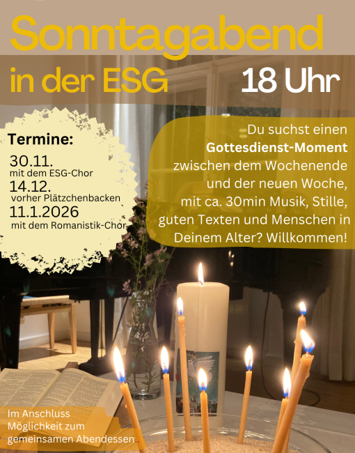 Sonntagabend WS 25